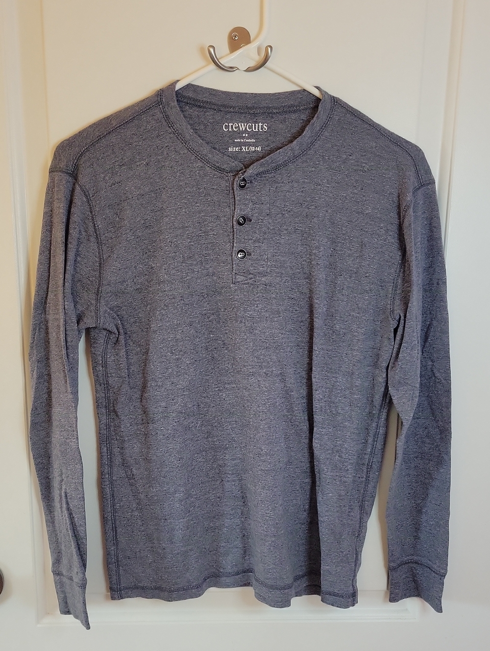 J.Crew Crewcuts Henley Long Sleeve Tee